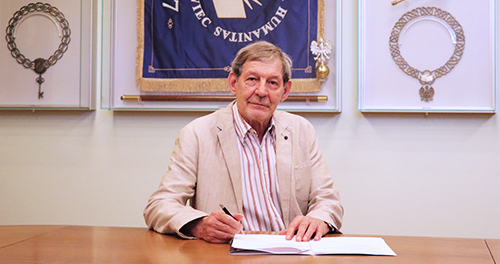 Aleksander Dudek - Kanclerz Wyższej Szkoły Humanitas