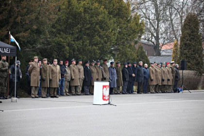 Uroczysta przysięga Śląskiej Brygady WOT