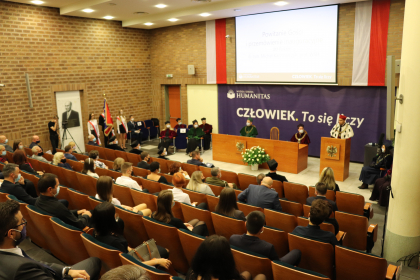 Uczestnicy 24. Inauguracji Roku Akademickiego