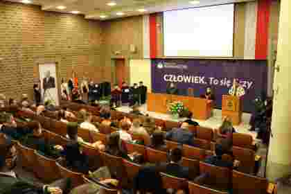 Uczestnicy 24. Inauguracji Roku Akademickiego