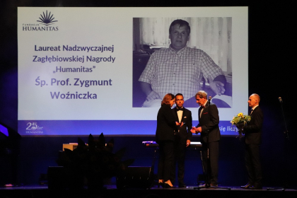 Gala artystyczna wyręczenia nagród Wyższej Szkoły Humanitas