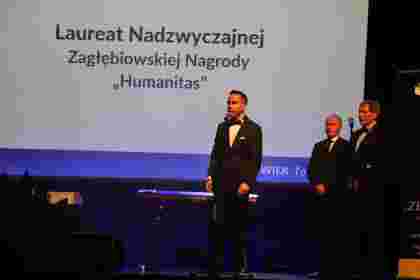 Gala artystyczna wyręczenia nagród Wyższej Szkoły Humanitas