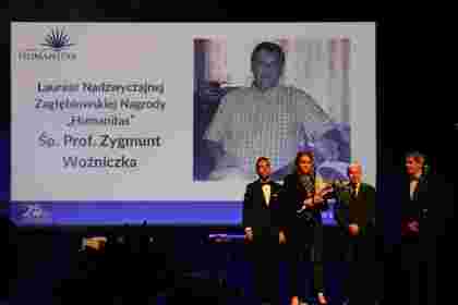 Gala artystyczna wyręczenia nagród Wyższej Szkoły Humanitas