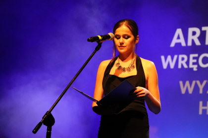 Prowadząca Galę Humanitas