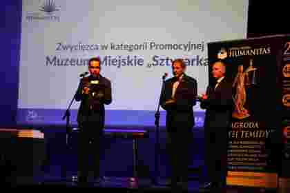 Gala artystyczna wyręczenia nagród Wyższej Szkoły Humanitas